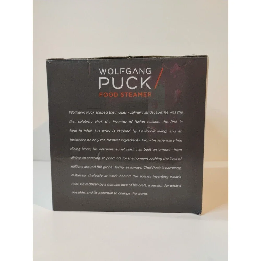 Wolfgang Puck Food Steamer  New